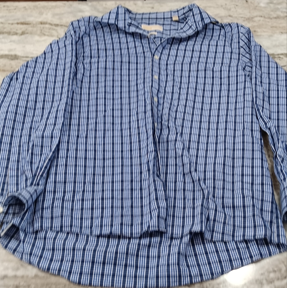 Michael Kors Mens Button Up 17 34/35